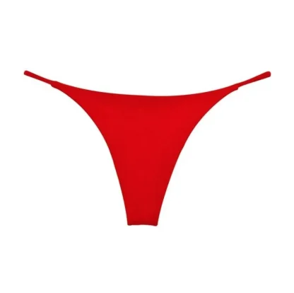 Low Waist White G-Strings - Image 6
