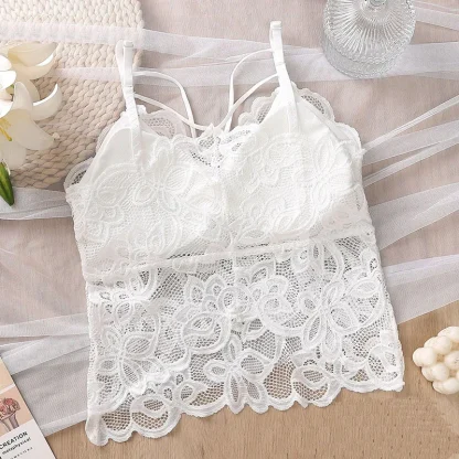Flirty Lace Padded Camisole - Image 6