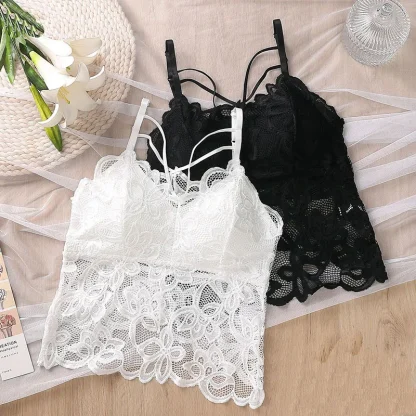 Flirty Lace Padded Camisole - Image 7